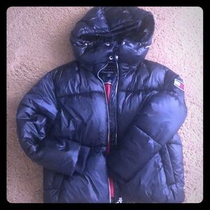 Tommy Hilfiger Navy Puffer Jacket